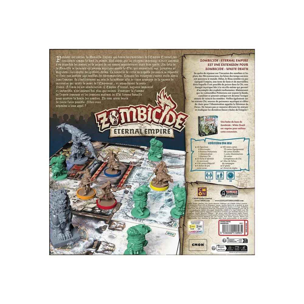 Zombicide - White Death: Empire Eternel (FR) JEUX - Coopératifs