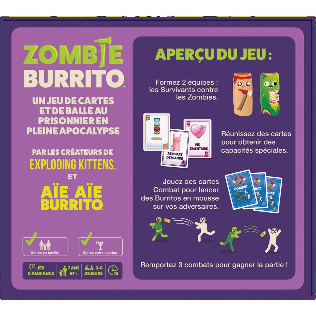 Zombie Burrito (FR) JEUX - Ambiance-Party