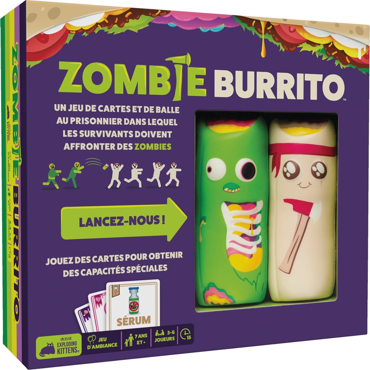 Zombie Burrito (FR) JEUX - Ambiance-Party