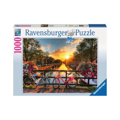 Puzzle 1000: Vélos à Amsterdam