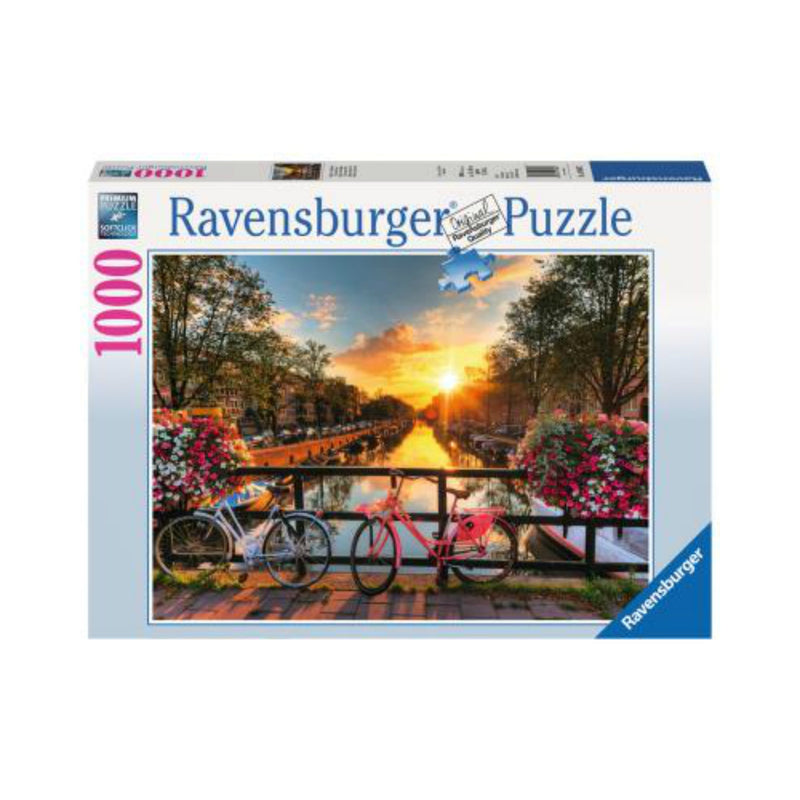 Puzzle 1000: Vélos à Amsterdam
