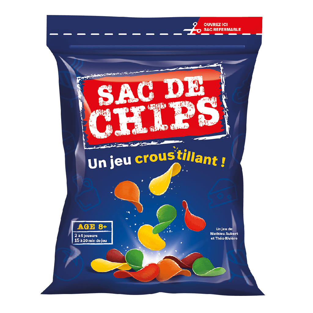 Sac de Chips, jeu de société familial - Achat en ligne à L'As des jeux