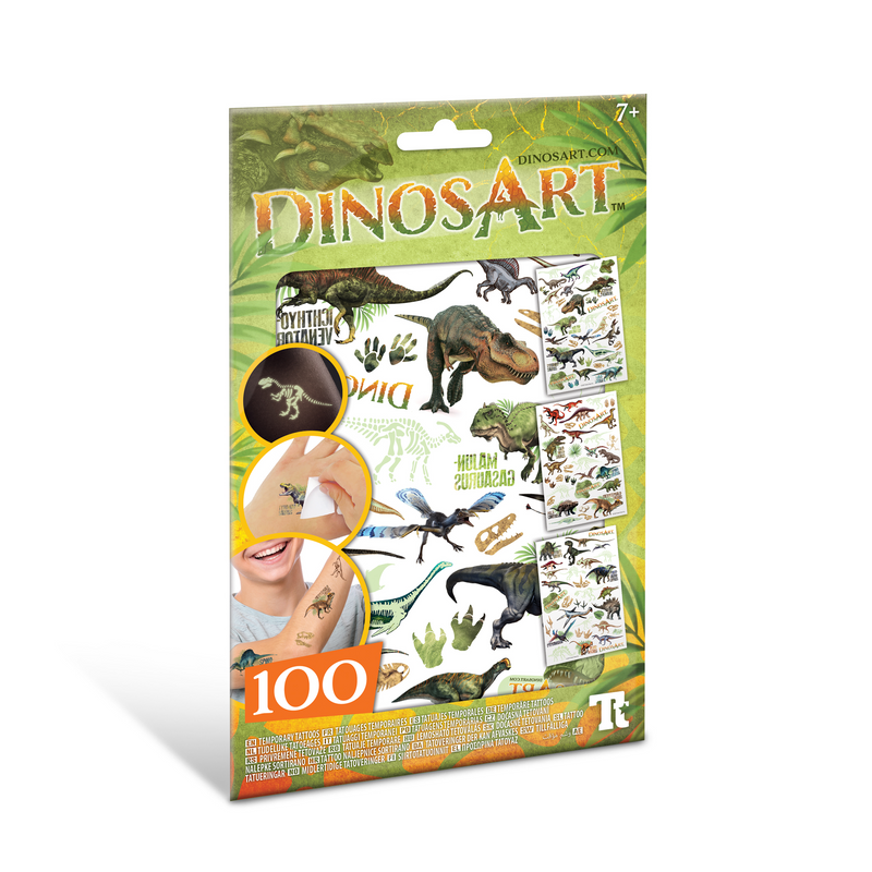 DinosArt: Tatouages temporaires