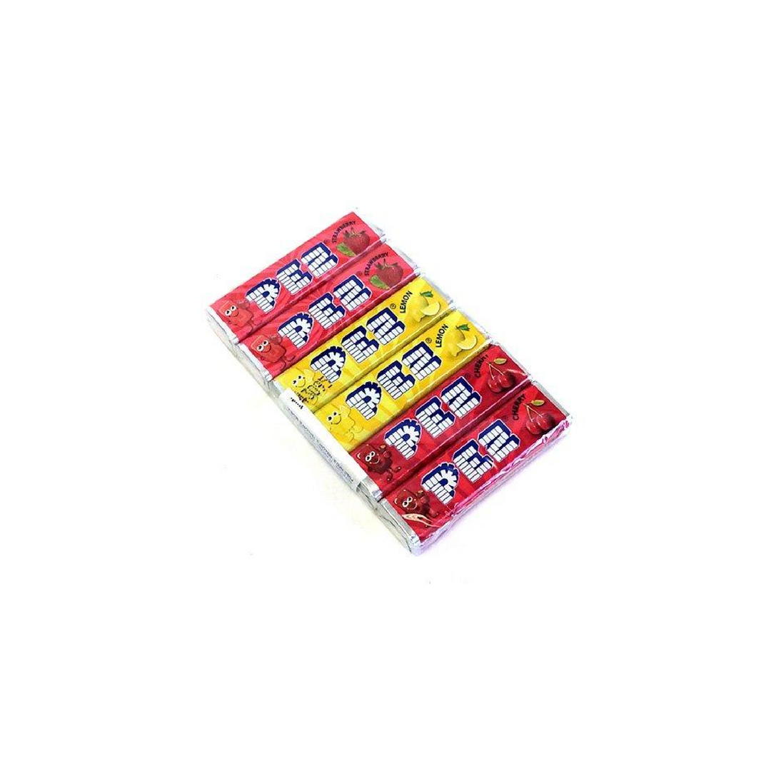 Pez - refill pack of 6 on cardboard