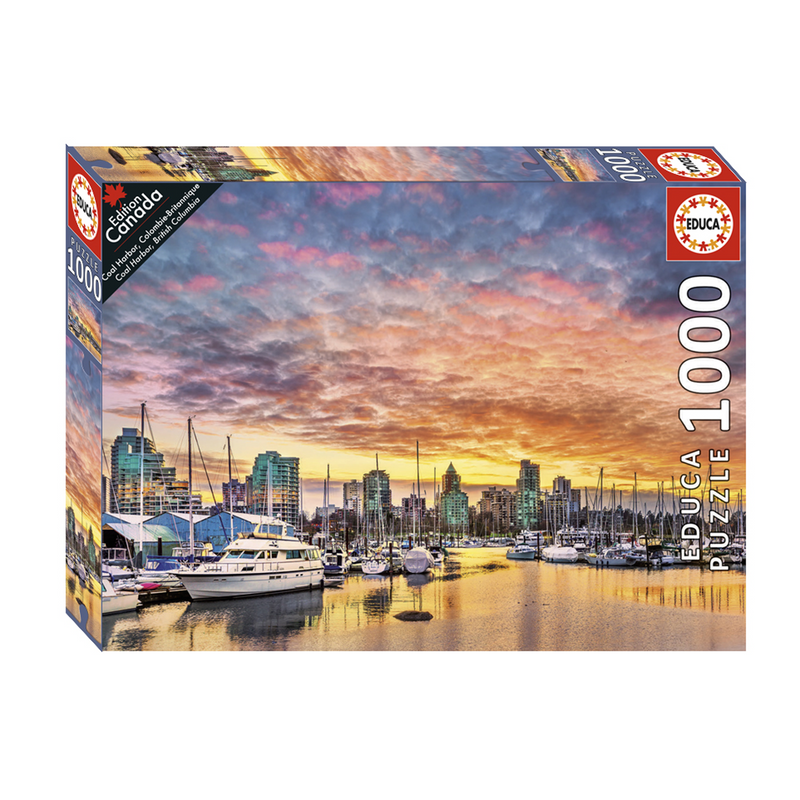 Puzzle 1000: Coal Harbor, Colombie-Britannique