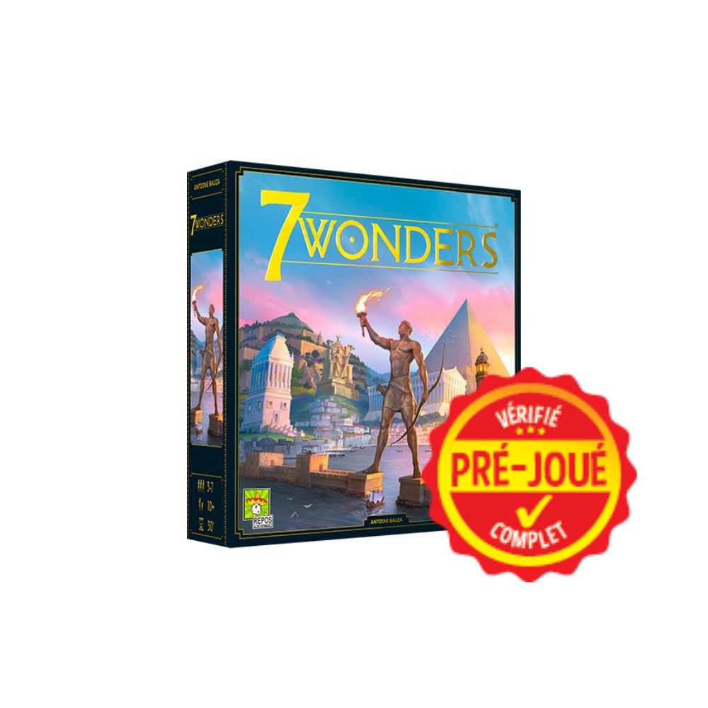 7 Wonders 2e édition [pré-joué] (FR)