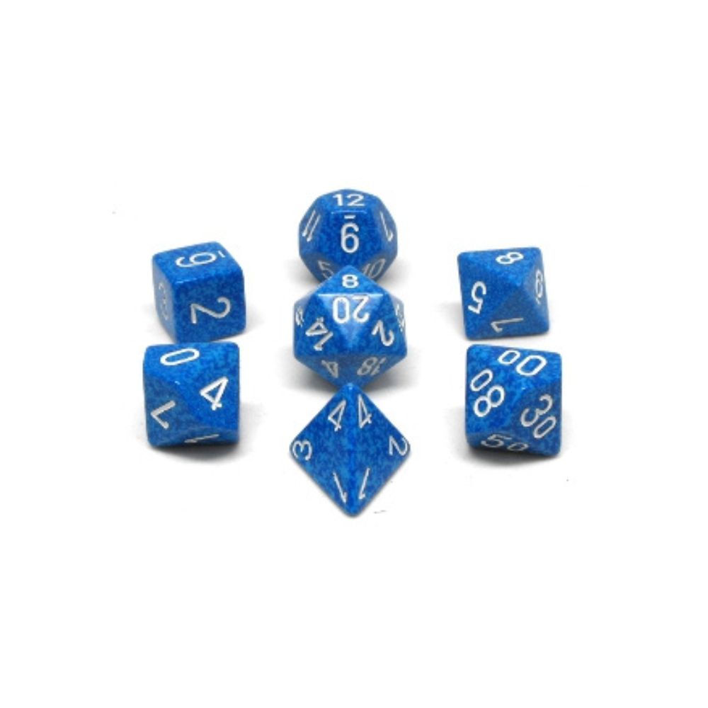 Chessex Speckled: 7Pc Water Dice- Dice