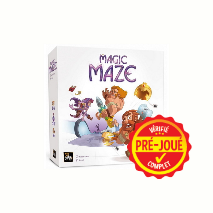 Magic maze (pré-joué) (EN)