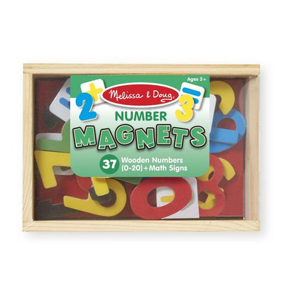 Magnetic Wooden Numbers