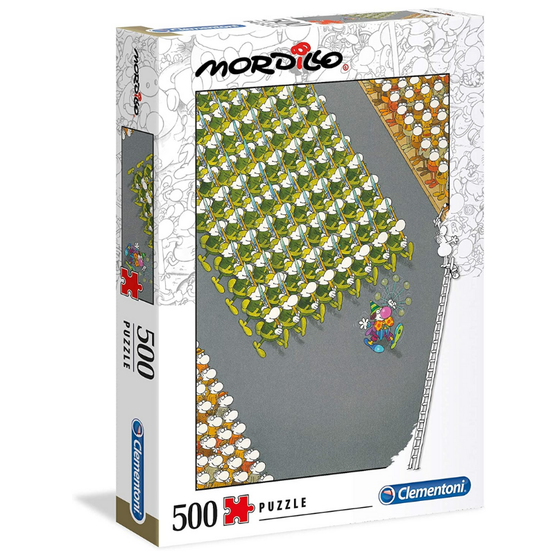 Puzzle 500: Mordillo - La Marche