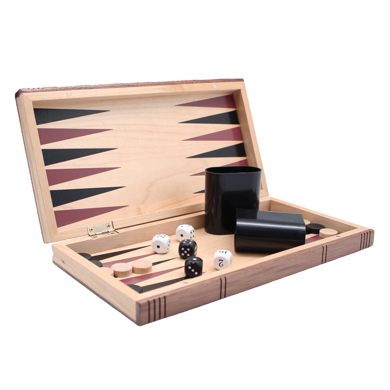 Ens. 3-en-1 Backgammon, Échecs et Dames (multi)