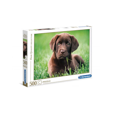 Puzzle 500: Chiot Chocolat