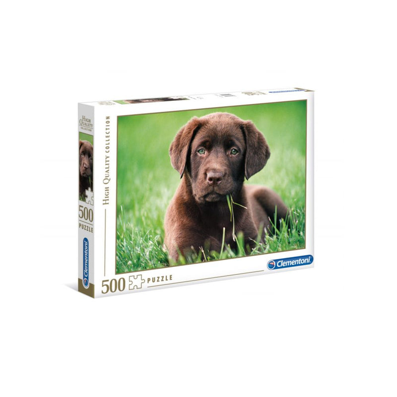 Puzzle 500: Chiot Chocolat