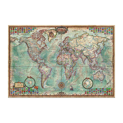 Puzzle 4000: Mappemonde