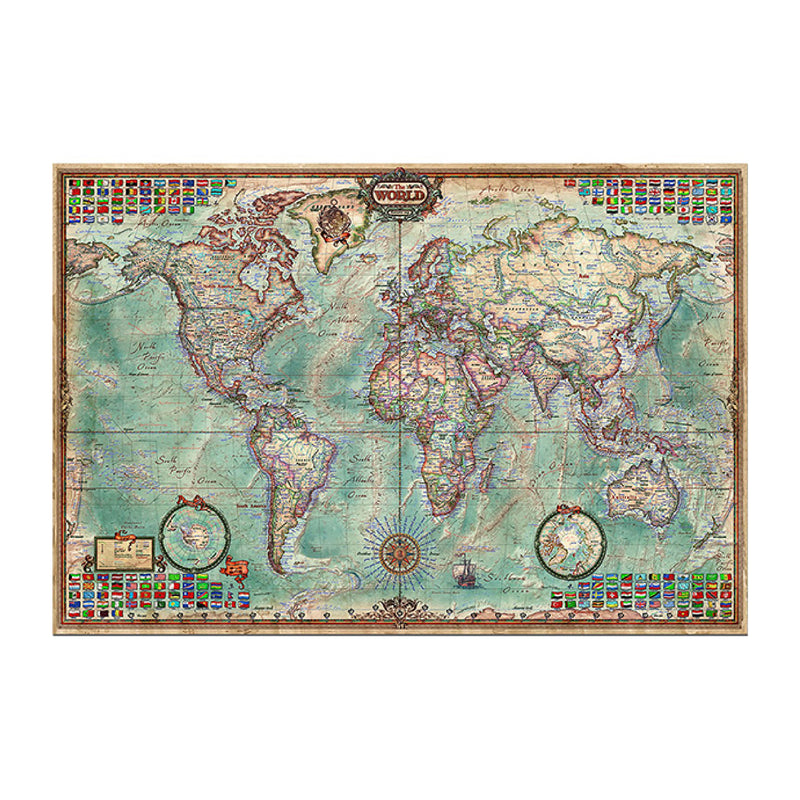 Puzzle 4000: Mappemonde