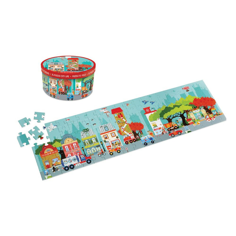 Puzzle plancher 100: Ville