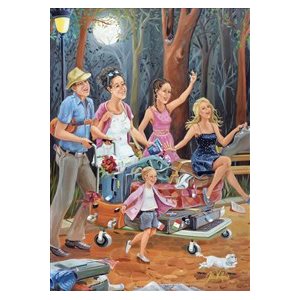 Puzzle 1000: Veilleux - Traveling family