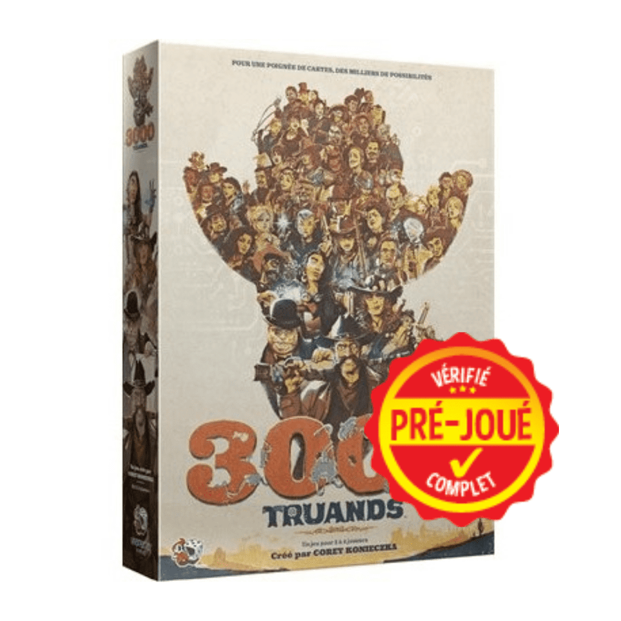 3000 Truands	V (pré-joué) (FR) BAZAR - Bazar - Stratégie