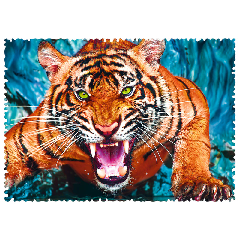 Puzzle 600: Faire face au tigre