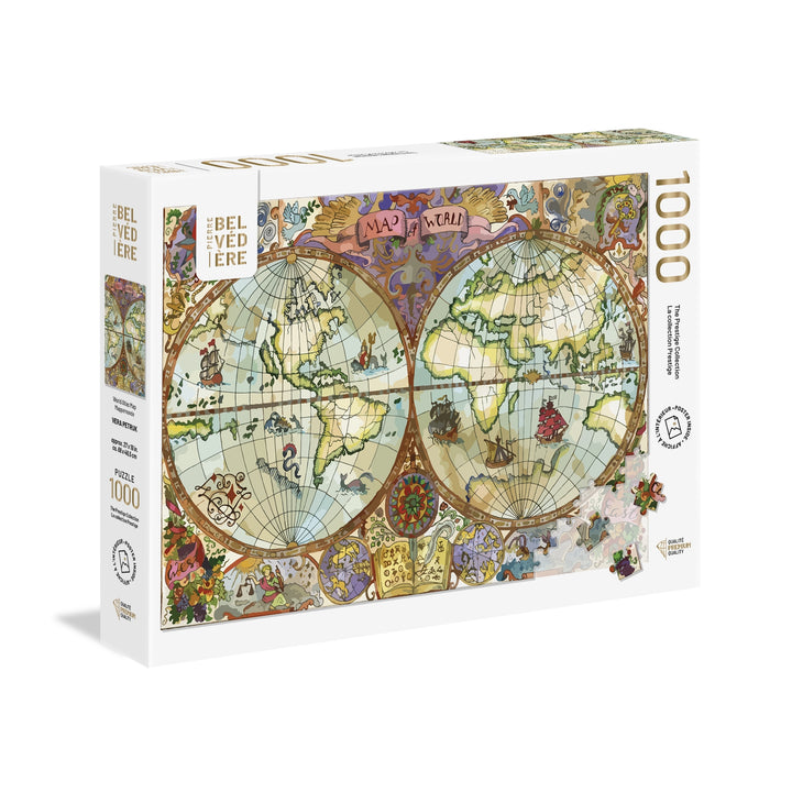 Puzzle 1000: Mappemonde
