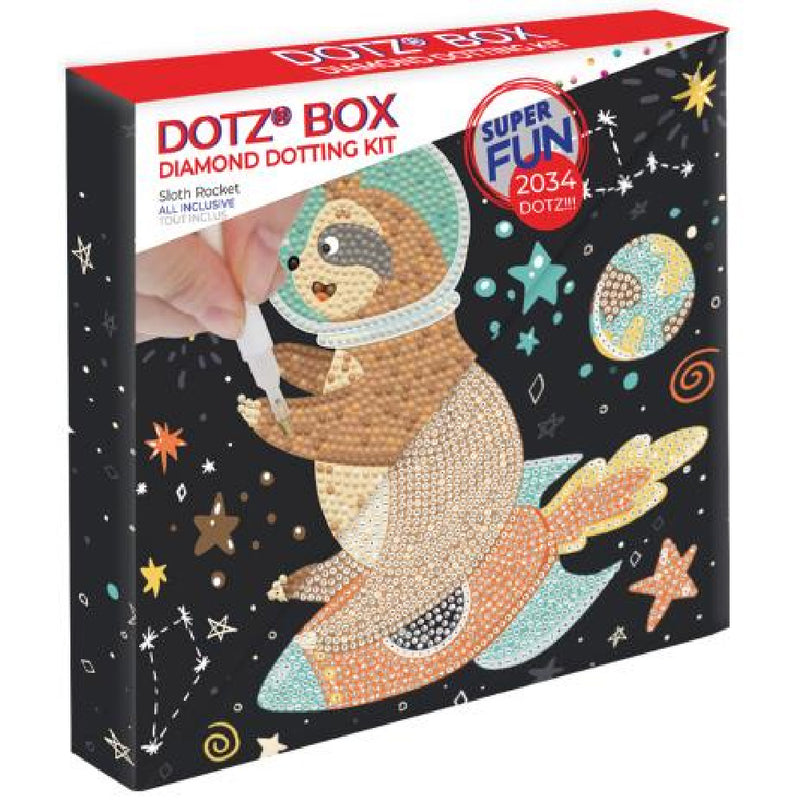 Dotz Box - Paresseux sur sa fusée -Large