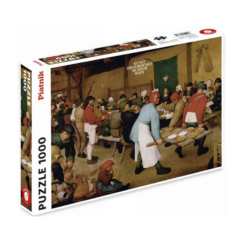 Puzzle 1000: Bruegel, Repas de noces