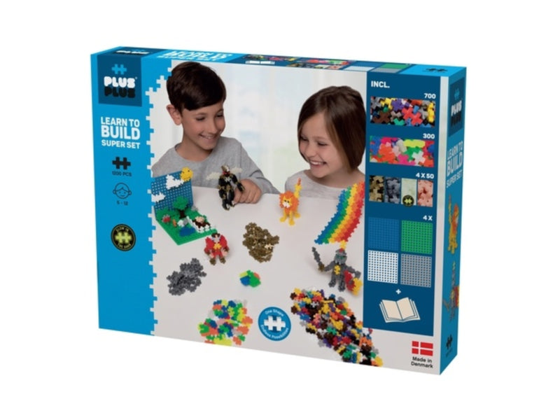 Plus Plus - Apprendre à bâtir - Ensemble Mega 1200 Basic