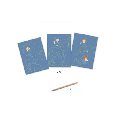 Cartes à gratter / Jolies robes