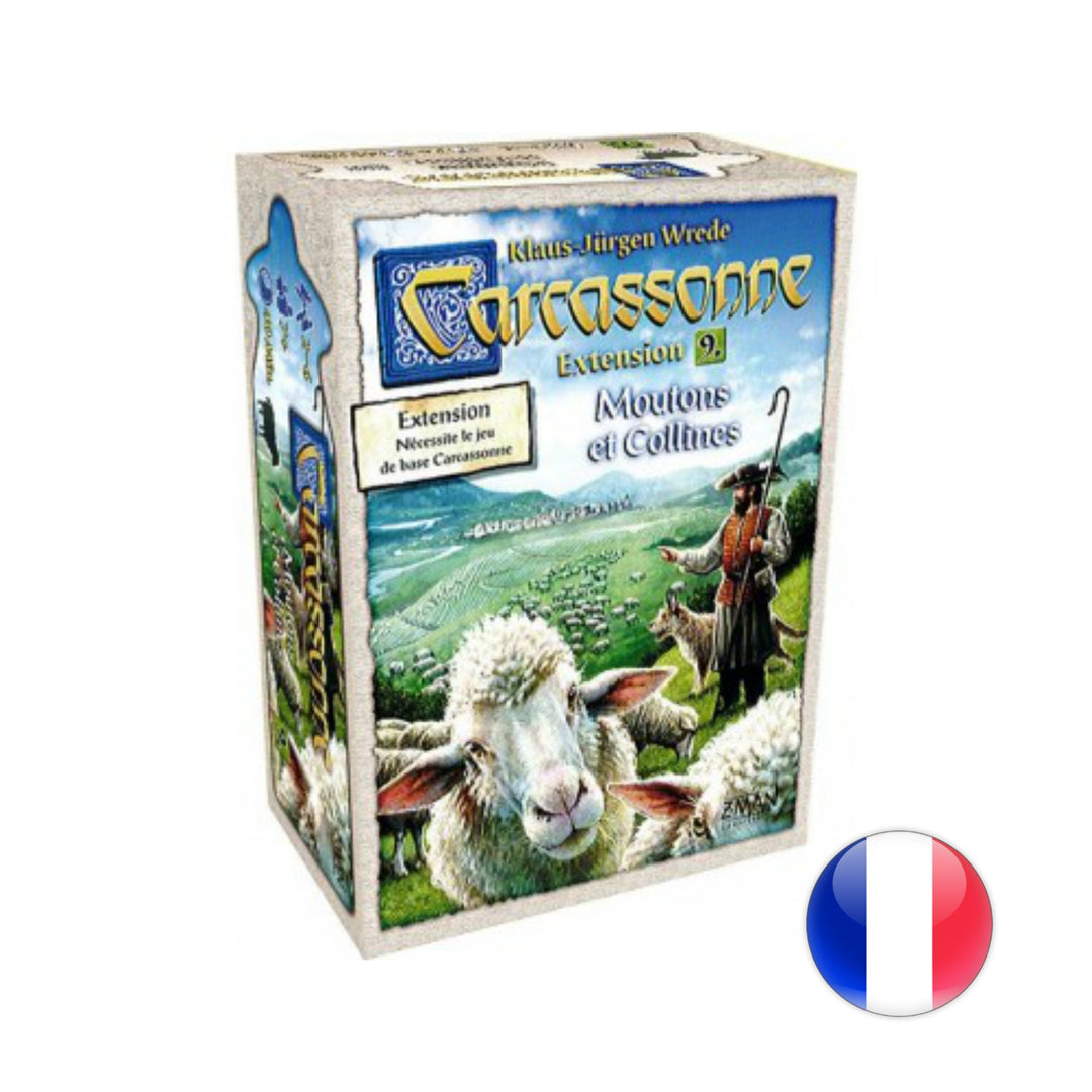 Carcassonne: Ext. 9 Moutons et collines (FR)