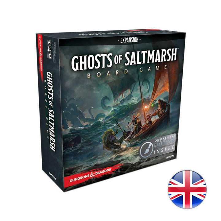 D&D: Ghosts of Saltmarsh Adventure System Board Game (Premium Edition)