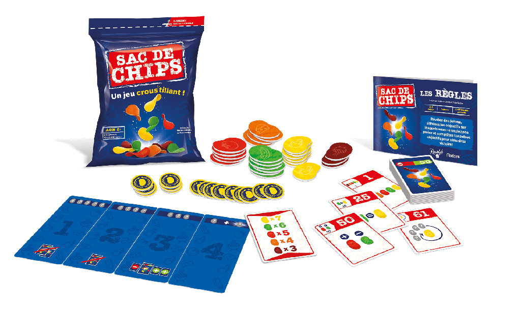 Sac de Chips, jeu de société familial - Achat en ligne à L'As des jeux