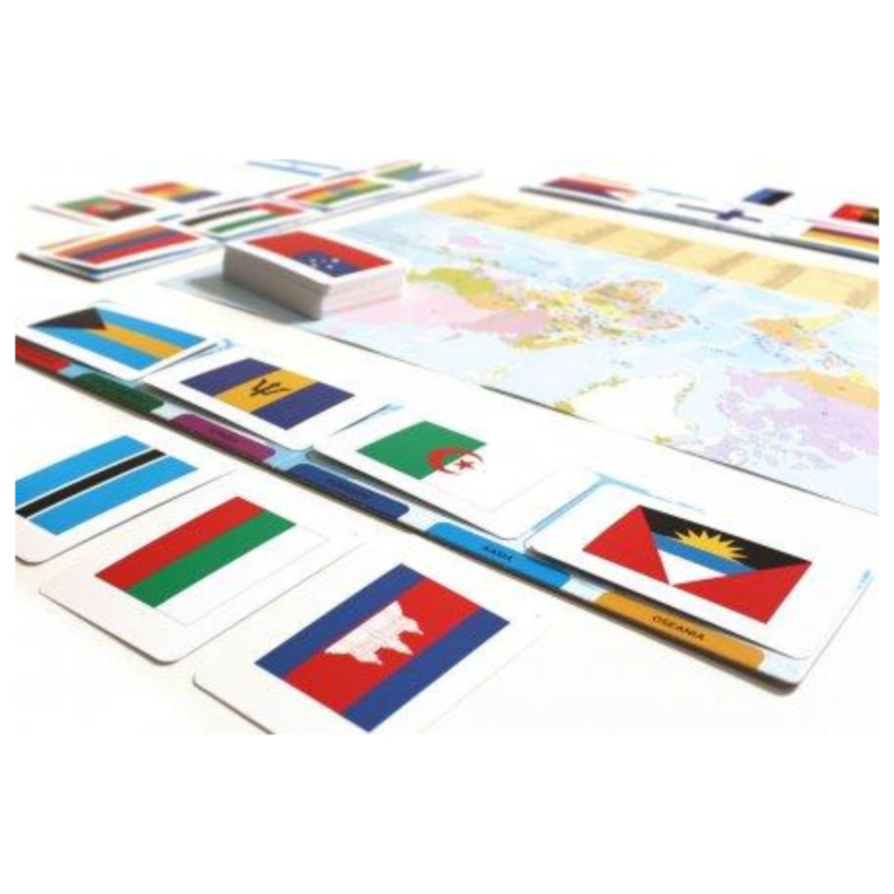 Jeu : Drapeaux du Monde - Complet - seconde main/occasion pour 9