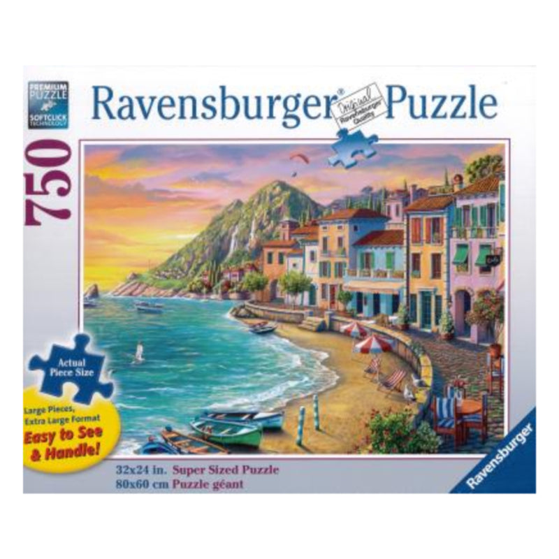 Puzzle 750 : Coucher de soleil romantique