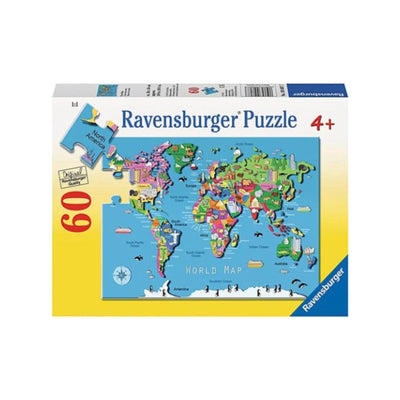 Puzzle 60: Carte du monde
