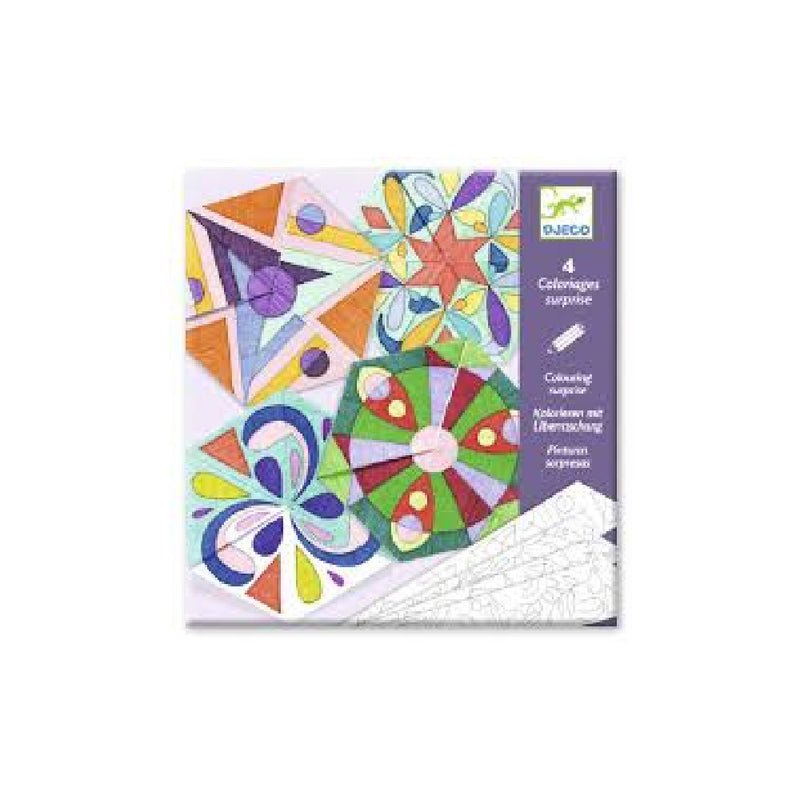 Coloriages surprises / Mandalas rosaces