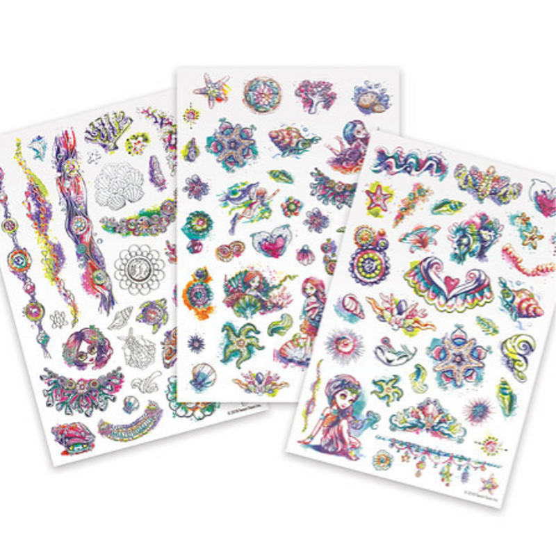 Tatouages temporaires (Coralia)
