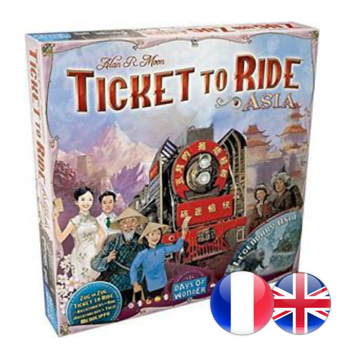 Ticket to Ride: Map #1 - Asia (ML)