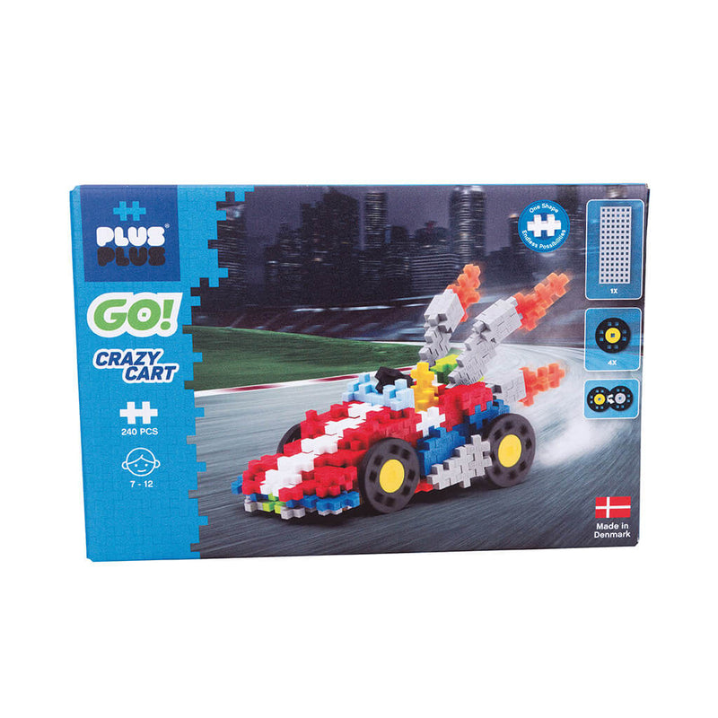 Plus Plus Go! Crazy Cart