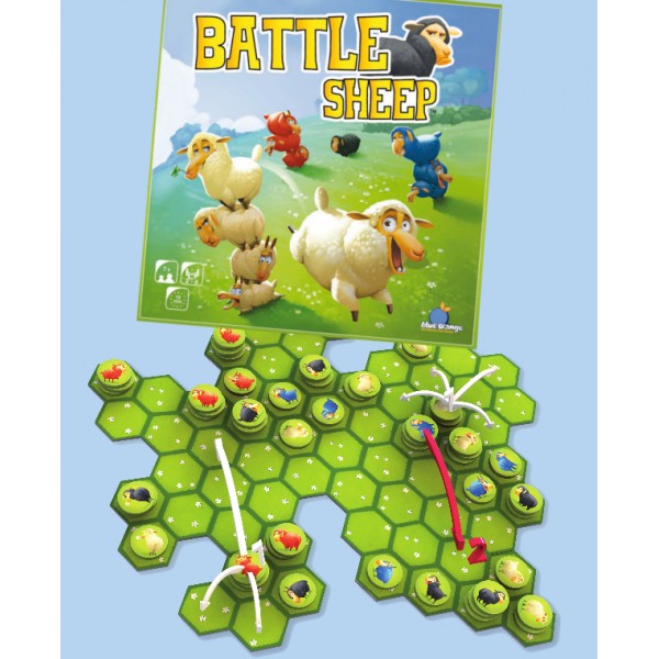 Battle Sheep, jeu de société familial - Achat en ligne à L'As des jeux