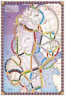 Les Aventuriers du rail: Scandinavie VF