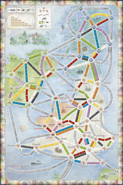 Ticket to Ride: Map #5 - United Kingdom (multi)