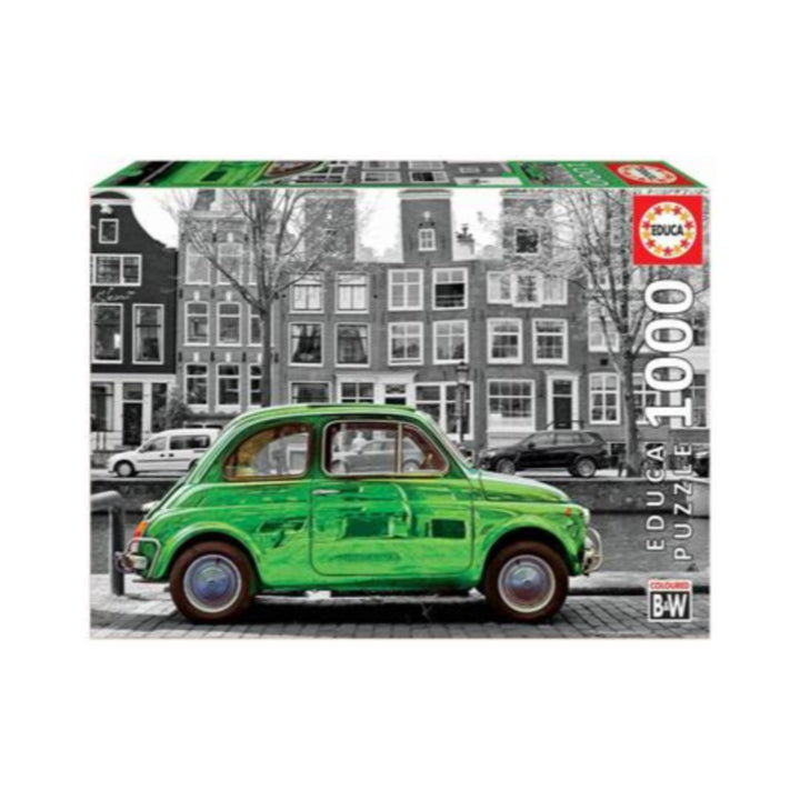 Puzzle 1000: Voiture à Amsterdam