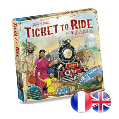 Ticket to Ride: Map #2 - India (multi)
