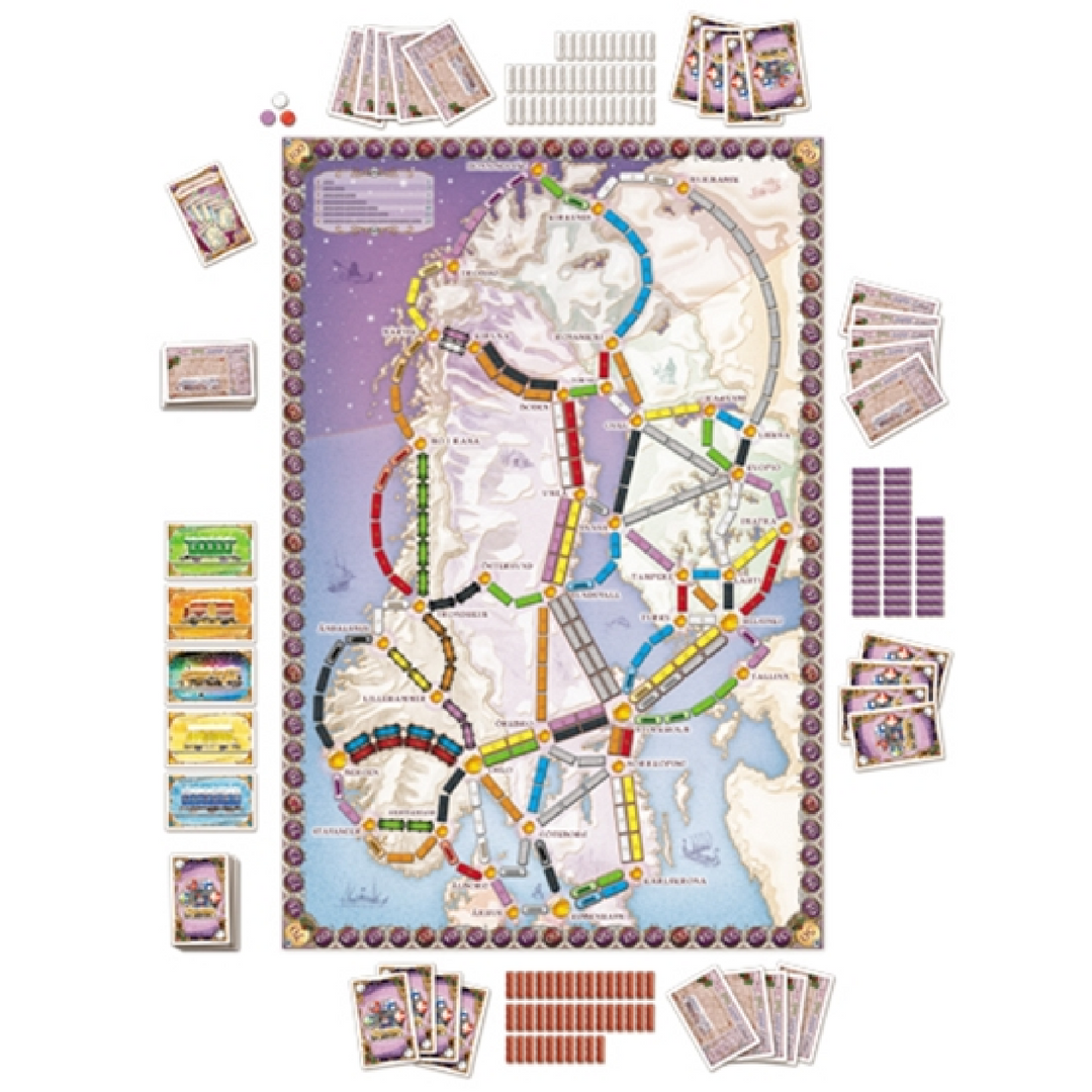 Ticket to Ride: Nordic Countries (EN)