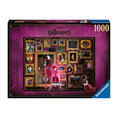 Puzzle 1000: Disney Villainous Capitaine Crochet