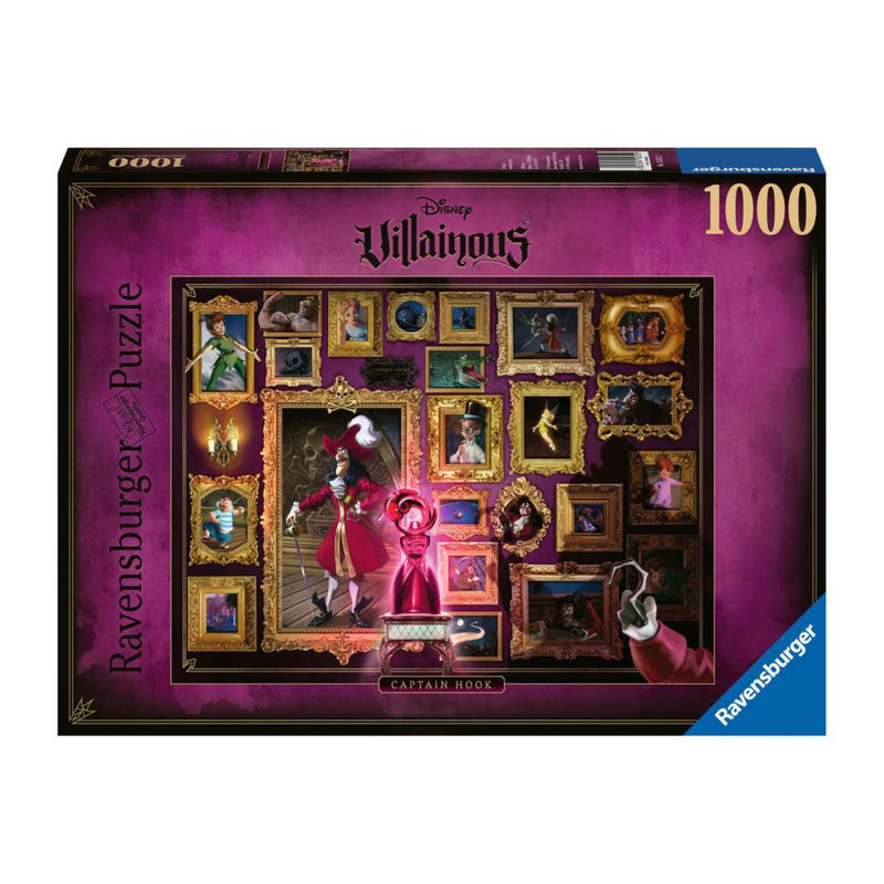 Puzzle 1000: Disney Villainous Capitaine Crochet