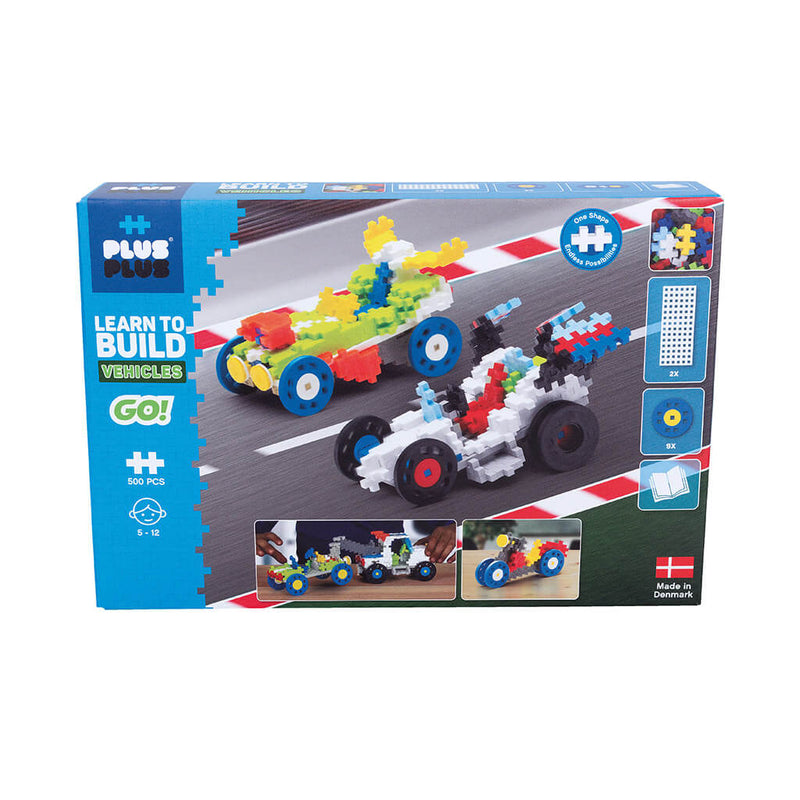 Plus Plus - Apprendre à Batir GO! Vehicules
