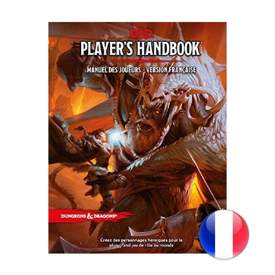 D&D Dungeons & Dragons 5e: Manuel des joueurs VF