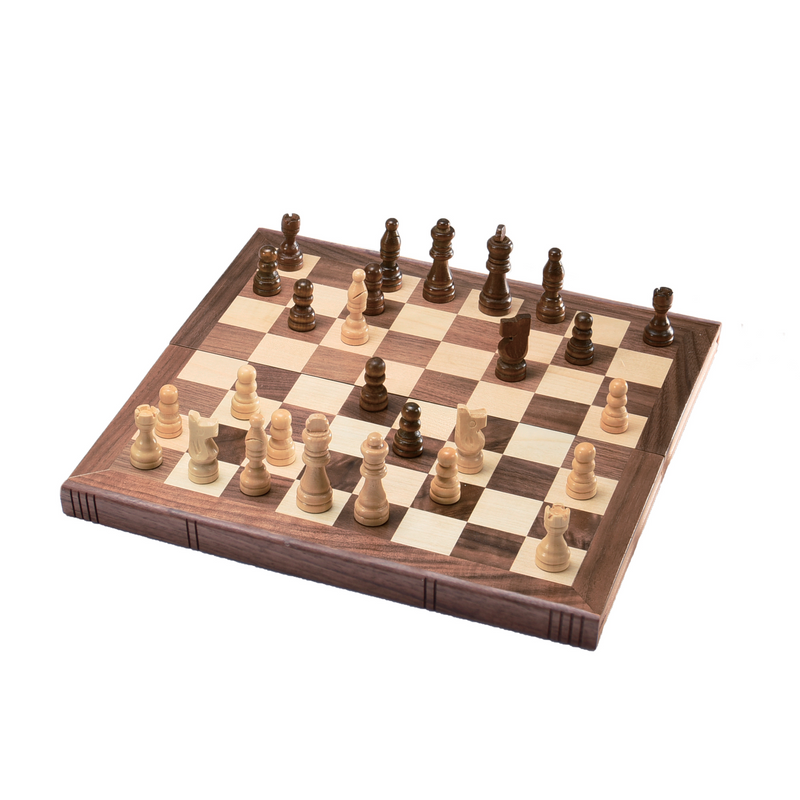 Ens. 3-en-1 Backgammon, Échecs et Dames (multi)