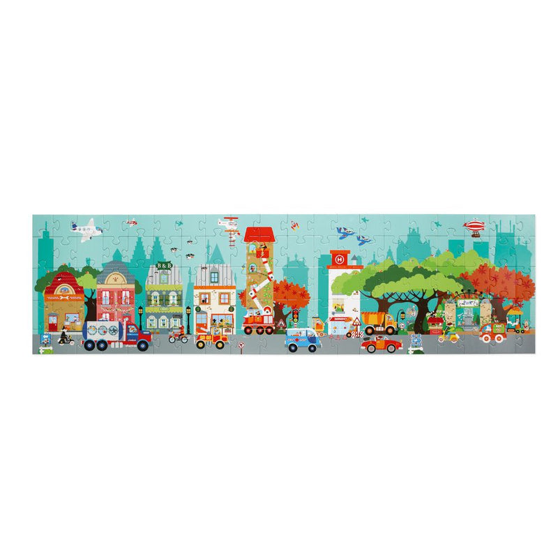 Puzzle plancher 100: Ville